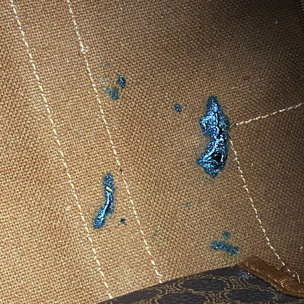 Celine Macadam Pattern Mini Canvas Handbag Brown - image 5